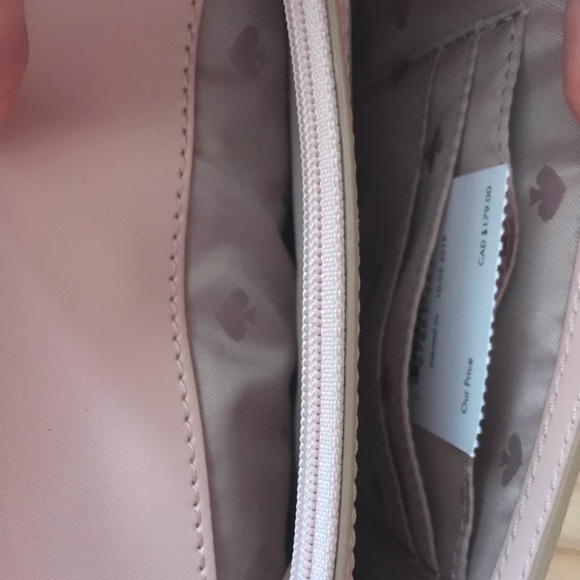 NWT Kate Spade Glitter Wristlet RoseGold - Picture 3 of 3